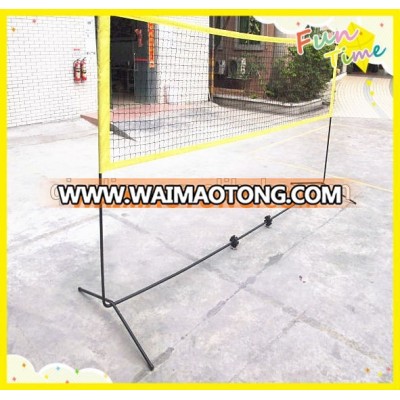 High quality badminton net for training, portable badminton net QLM7008A