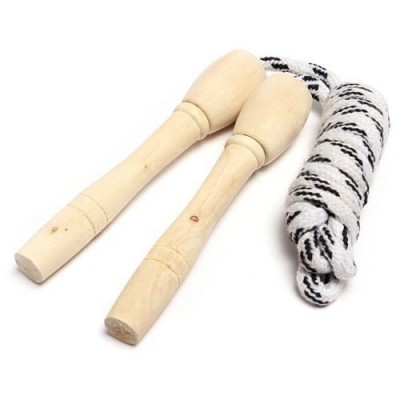 Wooden handle Fitness Skipping Rope , Jumping Rope